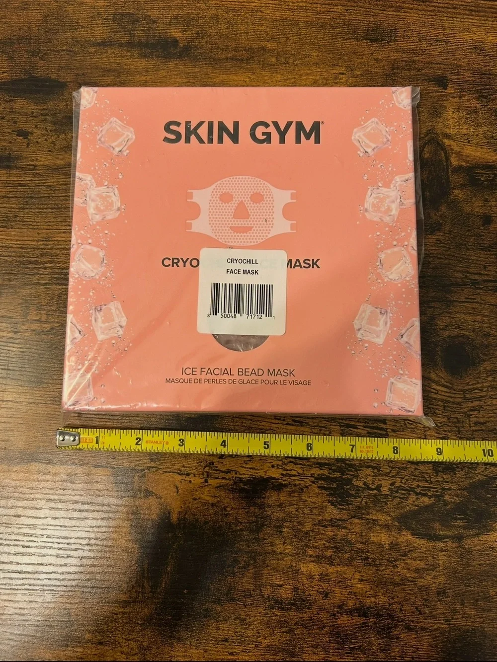 Skin Gym CryoChill Ice Facial Bead Mask NIB